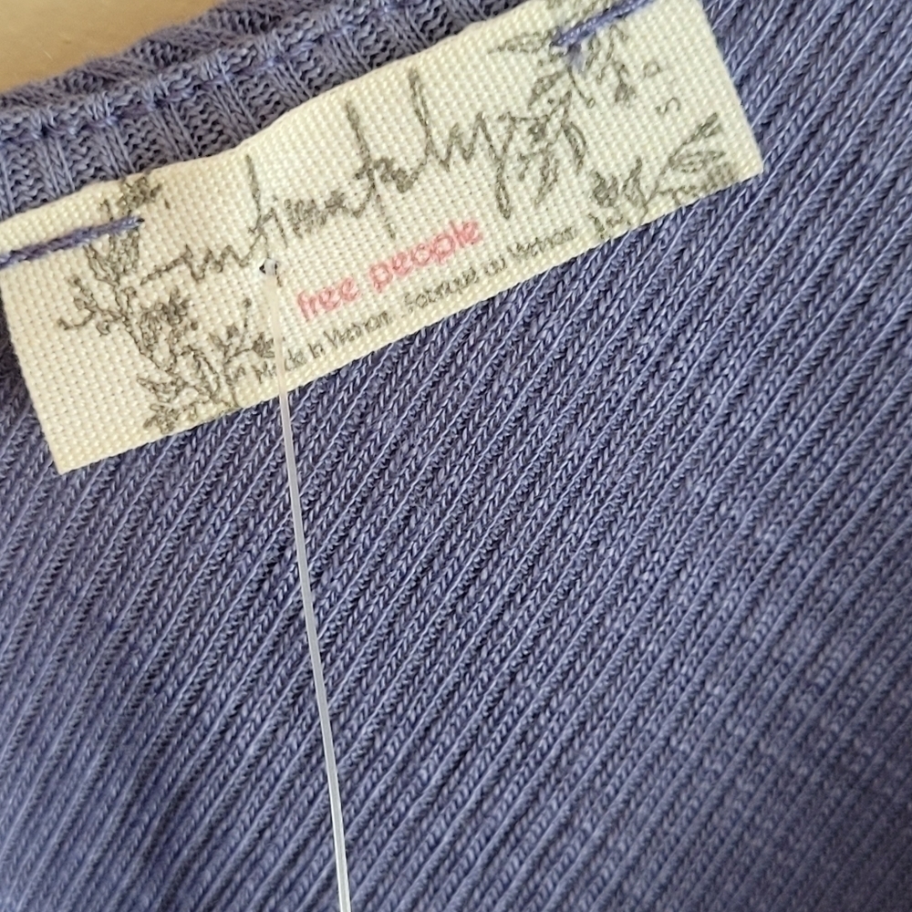 Free People Dani Tank In Dusty Iris Size Small - Picture 5 of 8